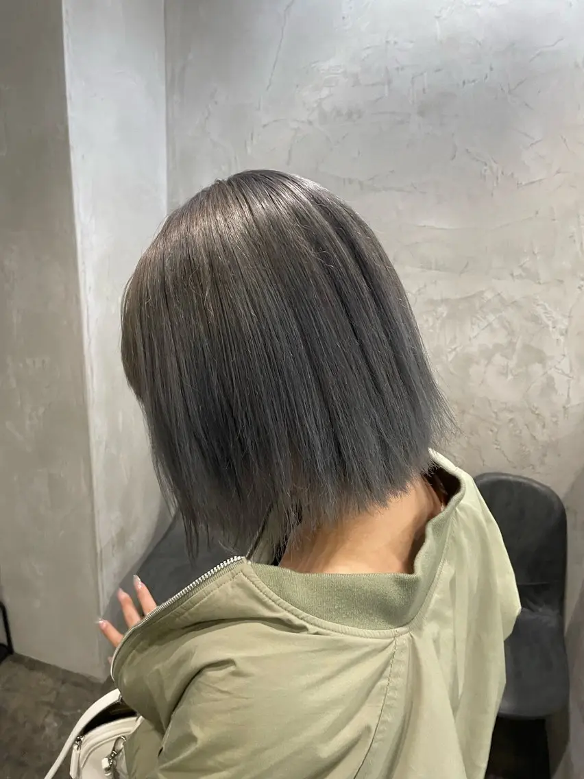 カラー ブリーチ MaisonHALU さくらのヘアスタイル