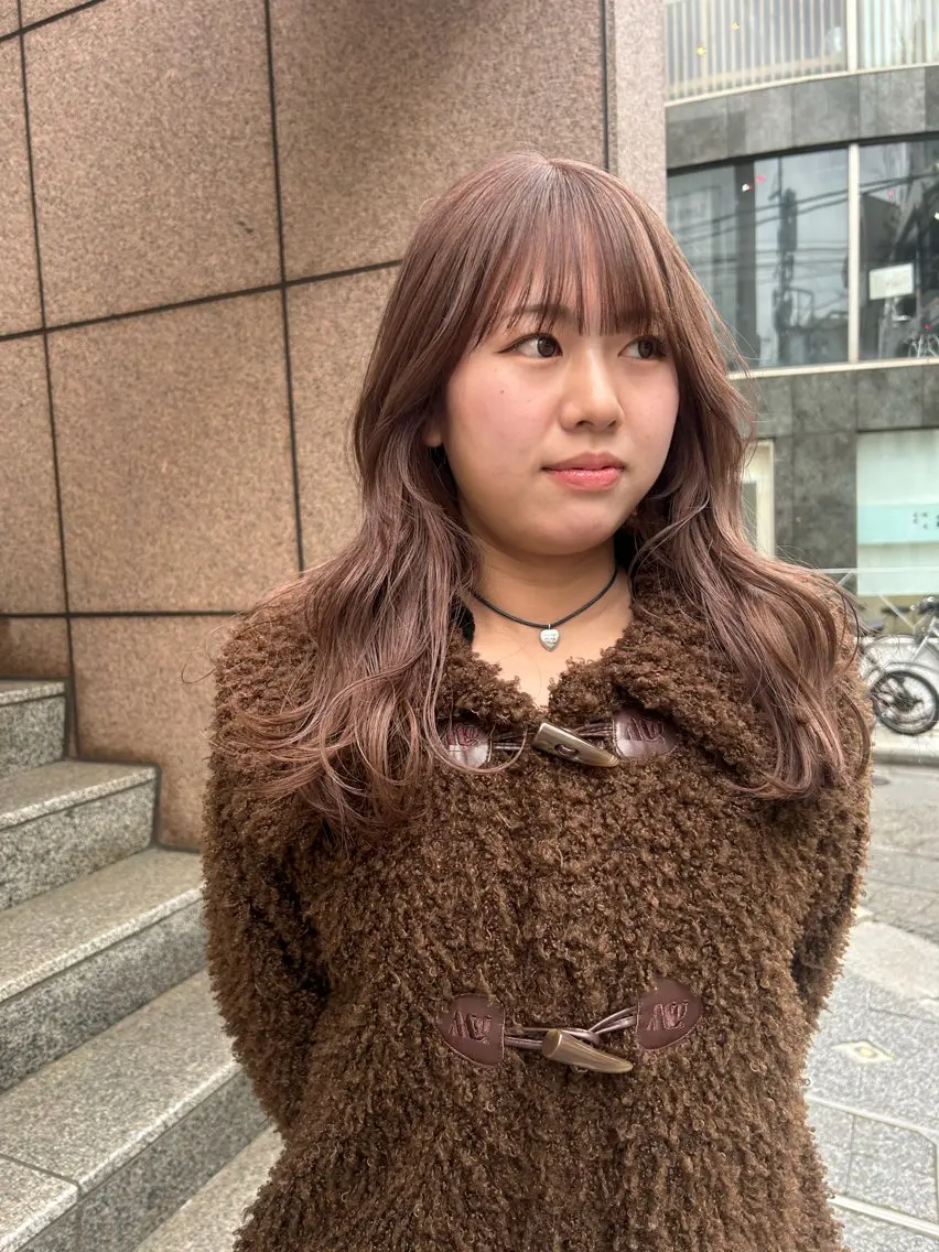 セミロング カラー ❕マンツーマン施術❕ 🍊Moemiのヘアスタイル