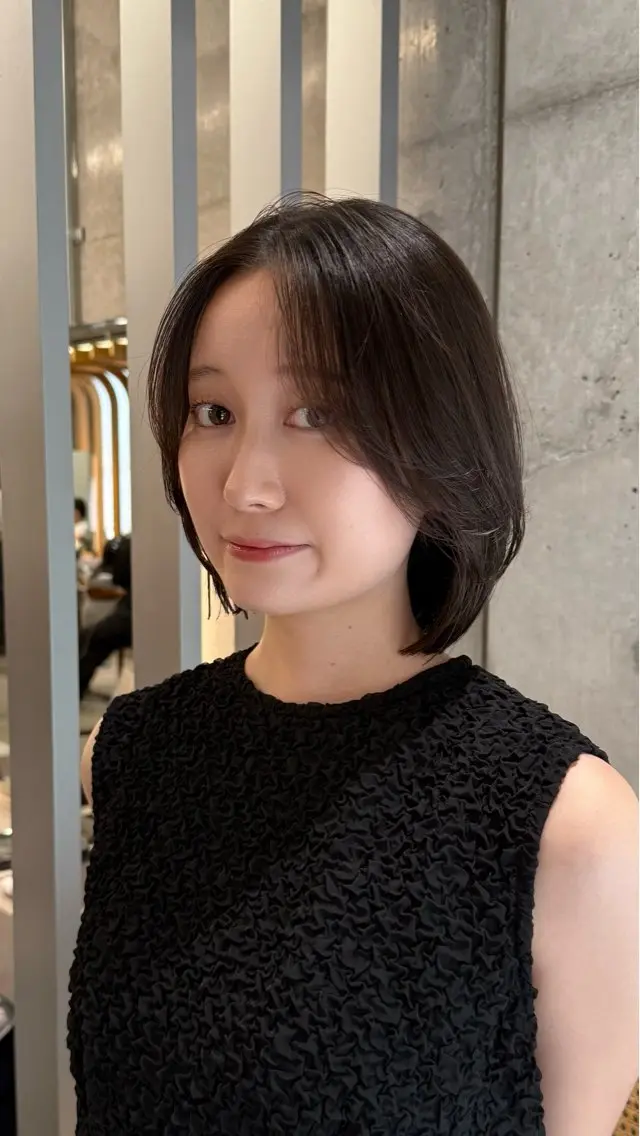 ショート カット トリートメント 🌟透明感カラー🌟 はらしおりのヘアスタイル