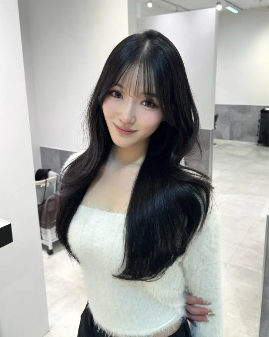 ロング 韓国風ヘア レイヤーカット カット ヘアカラー トリートメント 韓国系支持率No.1 レイヤー特化/きょうのヘアスタイル