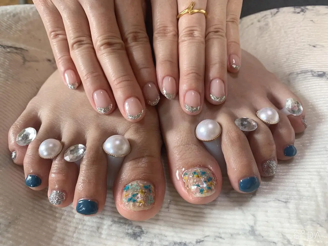 ネイル 夏ネイル Mimi Nailのネイルデザイン
