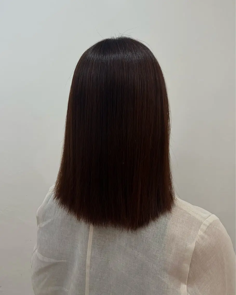 ミディアム カラー ボブレイヤー ブリーチ ブラウンカラー 透明感カラー デザインカラー ヘアカラー トリートメント sayuri /大阪・心斎橋美容師のヘアスタイル