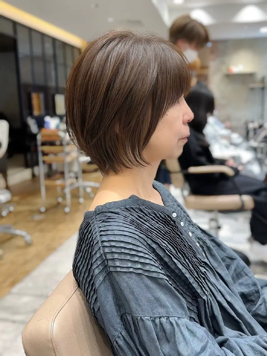 ショート カラー ショートボブ ボブ 似合わせカット ショートヘア 小顔カット カット ヘアカラー トリートメント ショート、ボブの神✨ 峯朋也✂︎✨のヘアスタイル