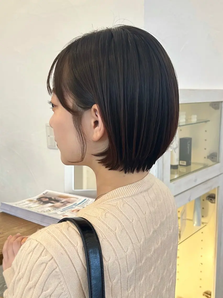 ショート カット トリートメント 水谷 優華のヘアスタイル