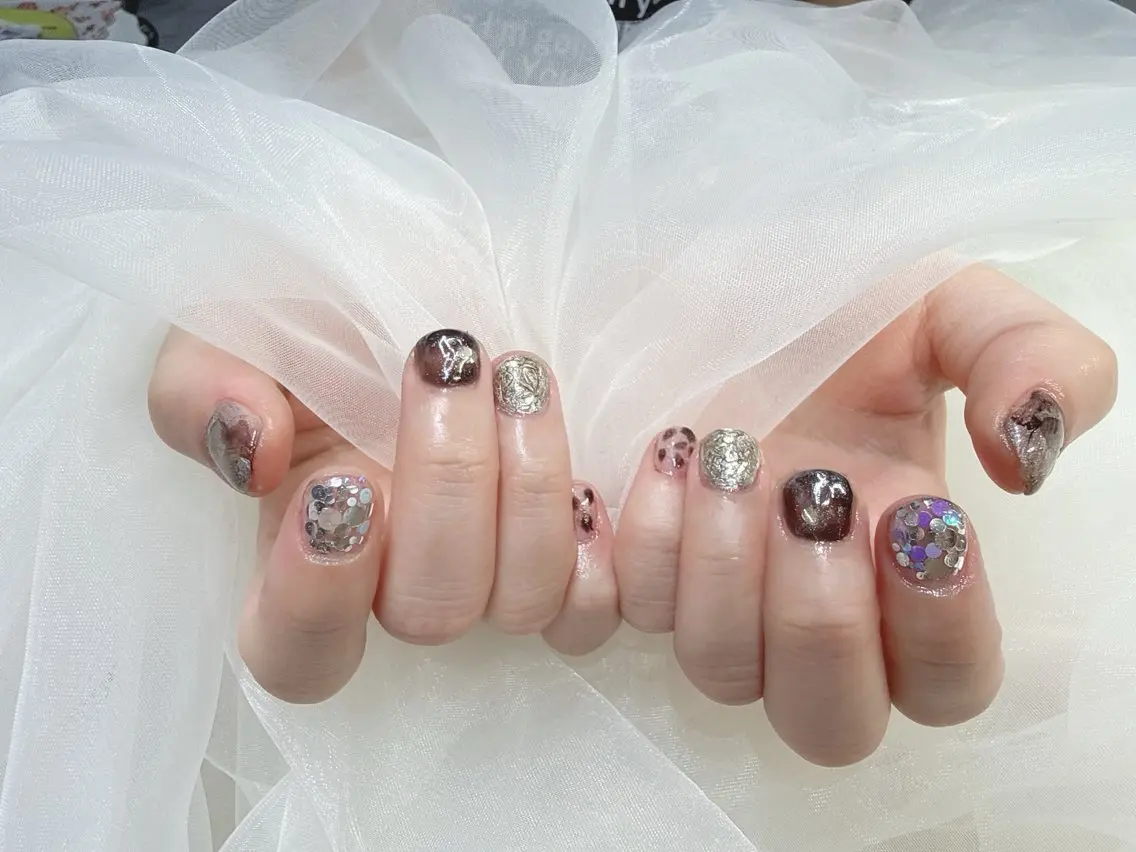 ネイル NailSalon✨ Écrinエクランのネイルデザイン