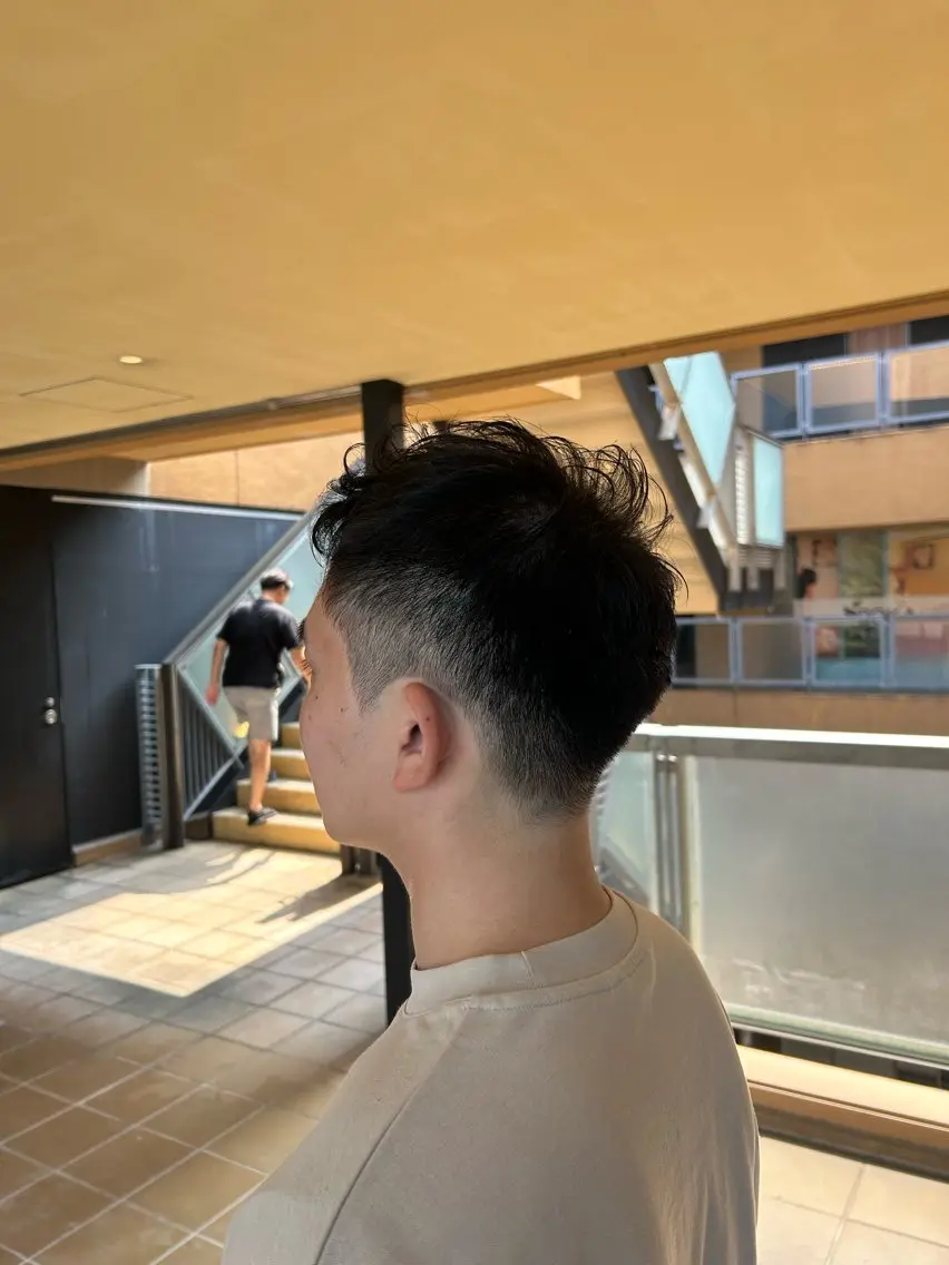 ショート メンズ 衛藤 星芭／カット無料天神のヘアスタイル