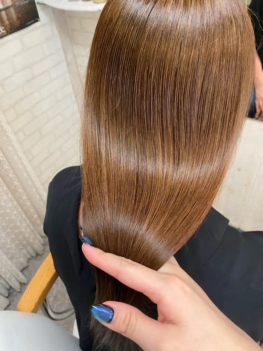 ロング トリートメント カット トリートメント 木場 真愛耶のヘアスタイル