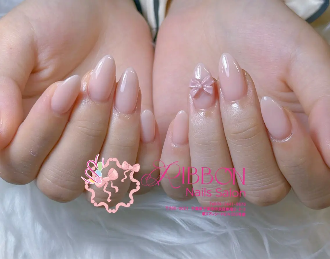 ネイル フットネイル フレンチネイル ジェルネイル マグネットネイル 持ち込み ハンドネイル Ribbonnail salonのネイルデザイン