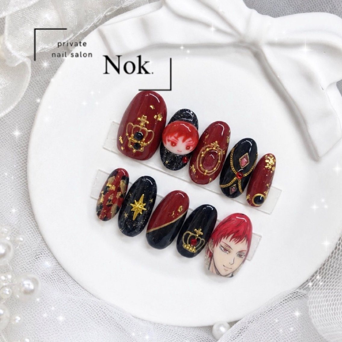 ネイル ハンドネイル 池袋痛ネイル Nok. 渡辺のネイルデザイン
