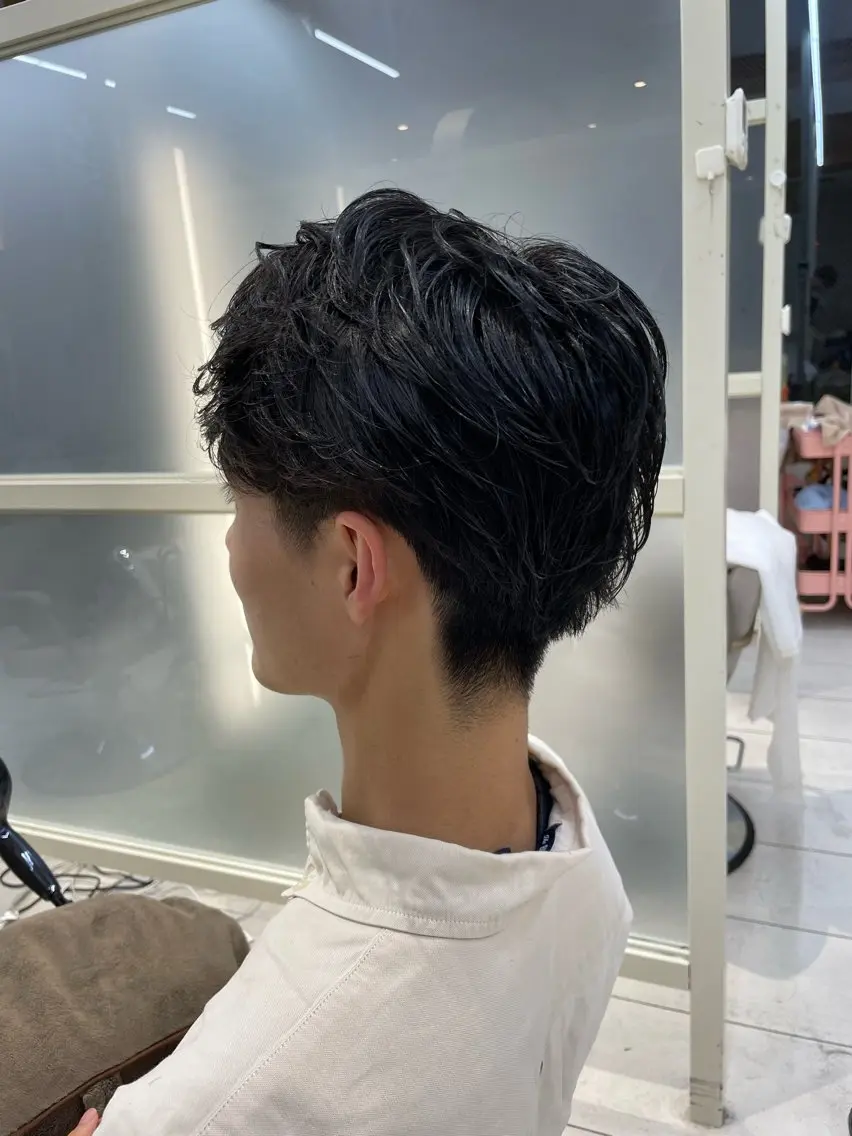 メンズカット＋艶出しトリートメントの写真