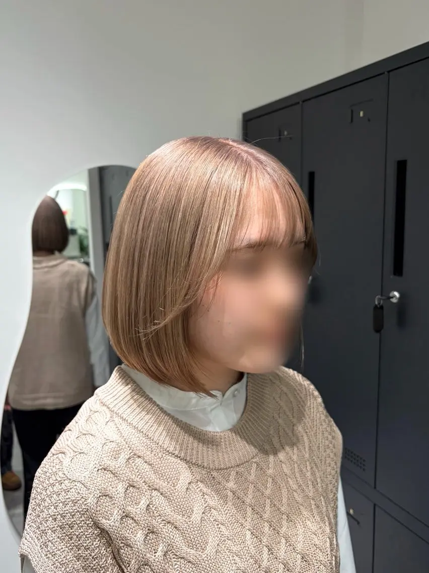 ショート カラー ヘアカラー limitみづき🌙 レイヤーカットのヘアスタイル