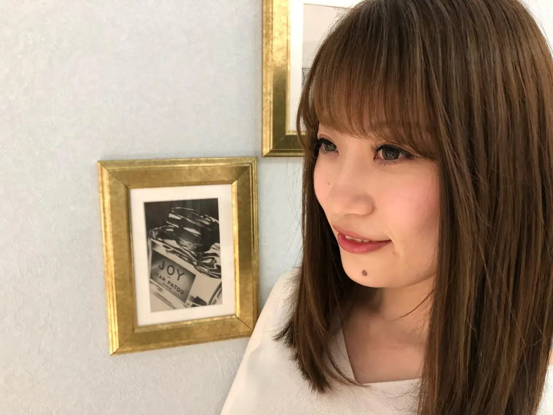 カラー カット 代表山口ひな 髪質改善のプロのヘアスタイル