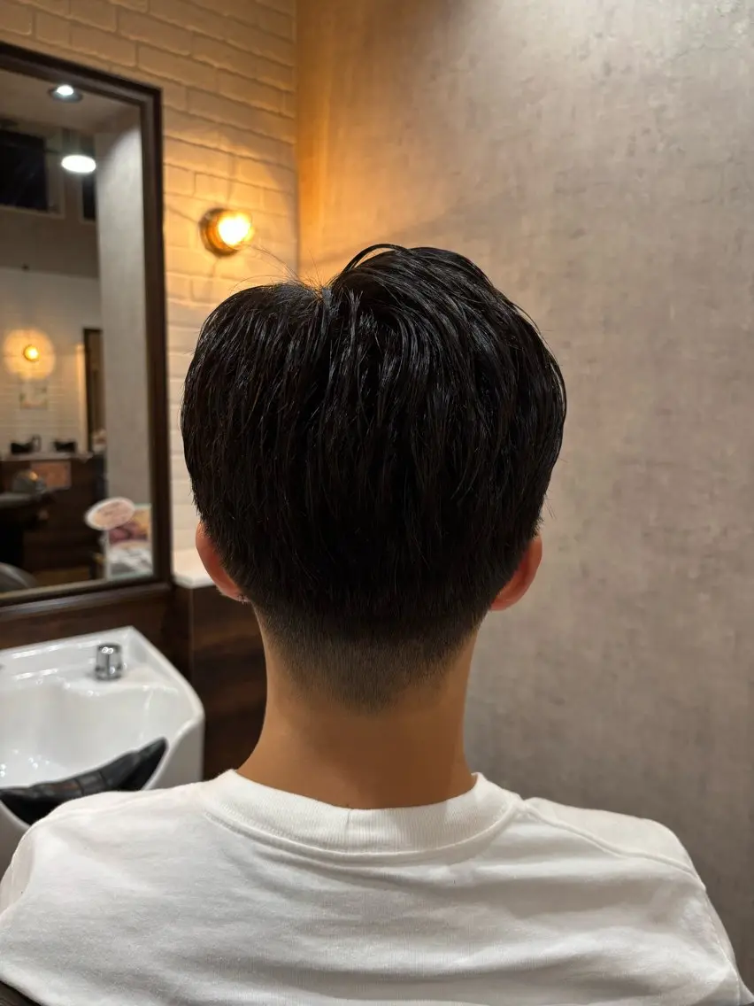 ショート メンズ 上田 美羽のヘアスタイル