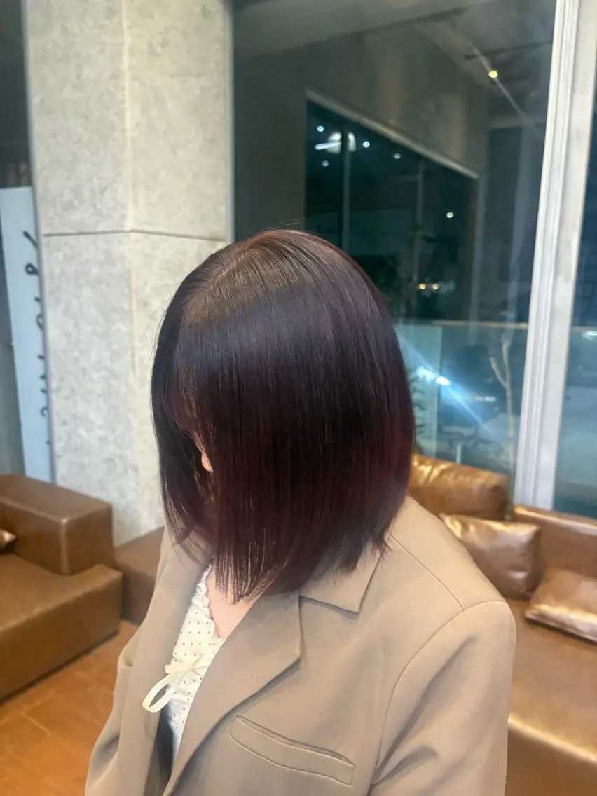 カラー うる艶カラー 🪽💫まいかのヘアスタイル