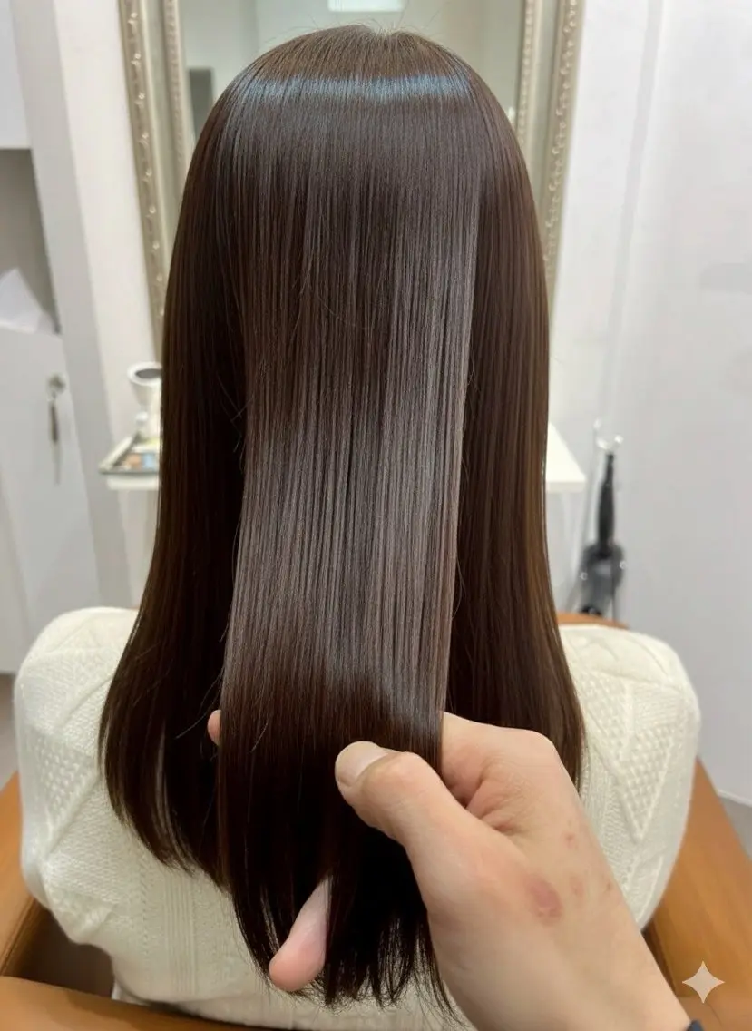 セミロング 埜村 曜子のヘアスタイル