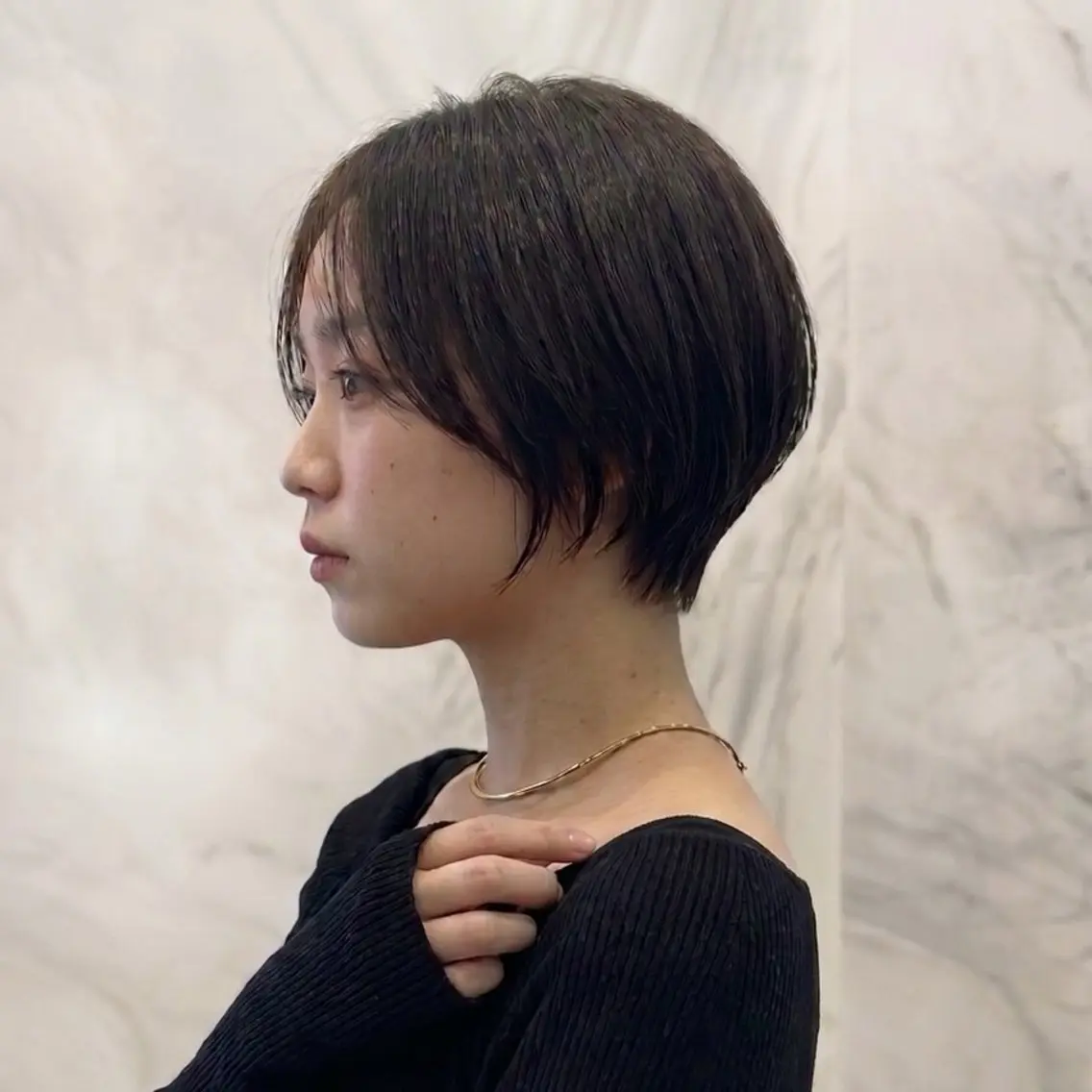 ショート カット Gardenhair 小笠原篤矢ショートのヘアスタイル