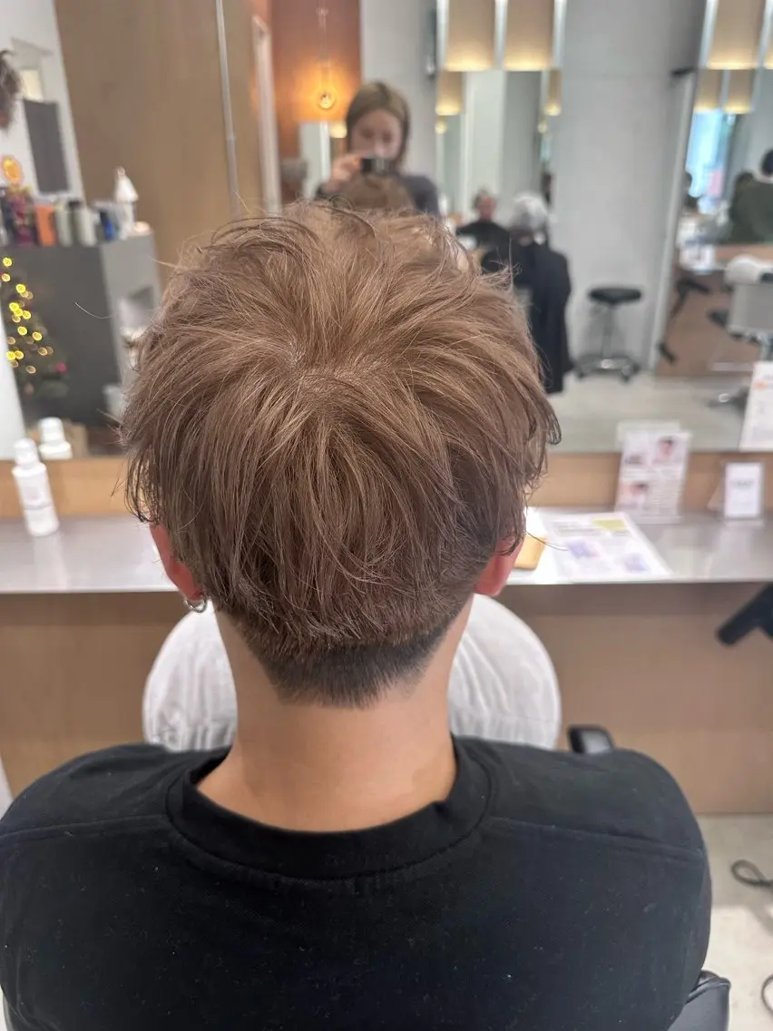 ショート ヘアカラー GOAT_茅ヶ崎 キシ サクラのヘアスタイル
