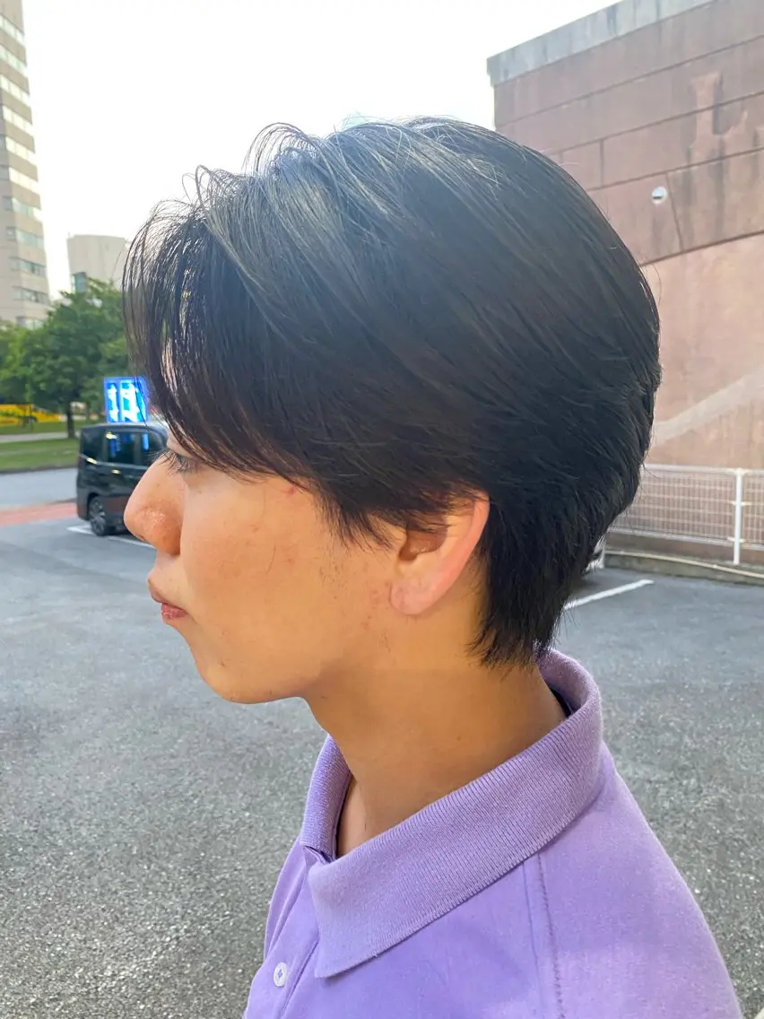 メンズ限定!曲がる縮毛矯正の写真
