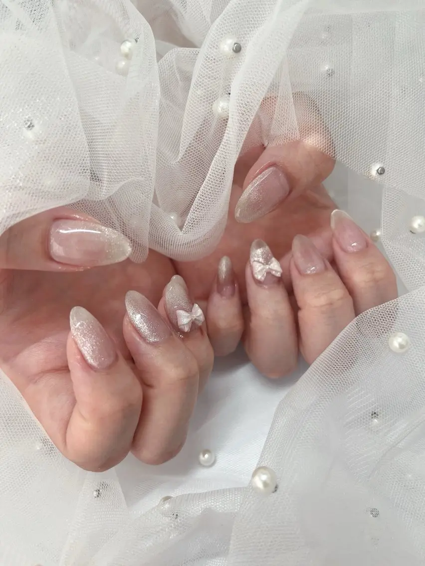 ネイル マグネットネイル マグネットワンカラー ワンカラーネイル ✨原宿✨nail 🎀KOMOMO🎀のネイルデザイン