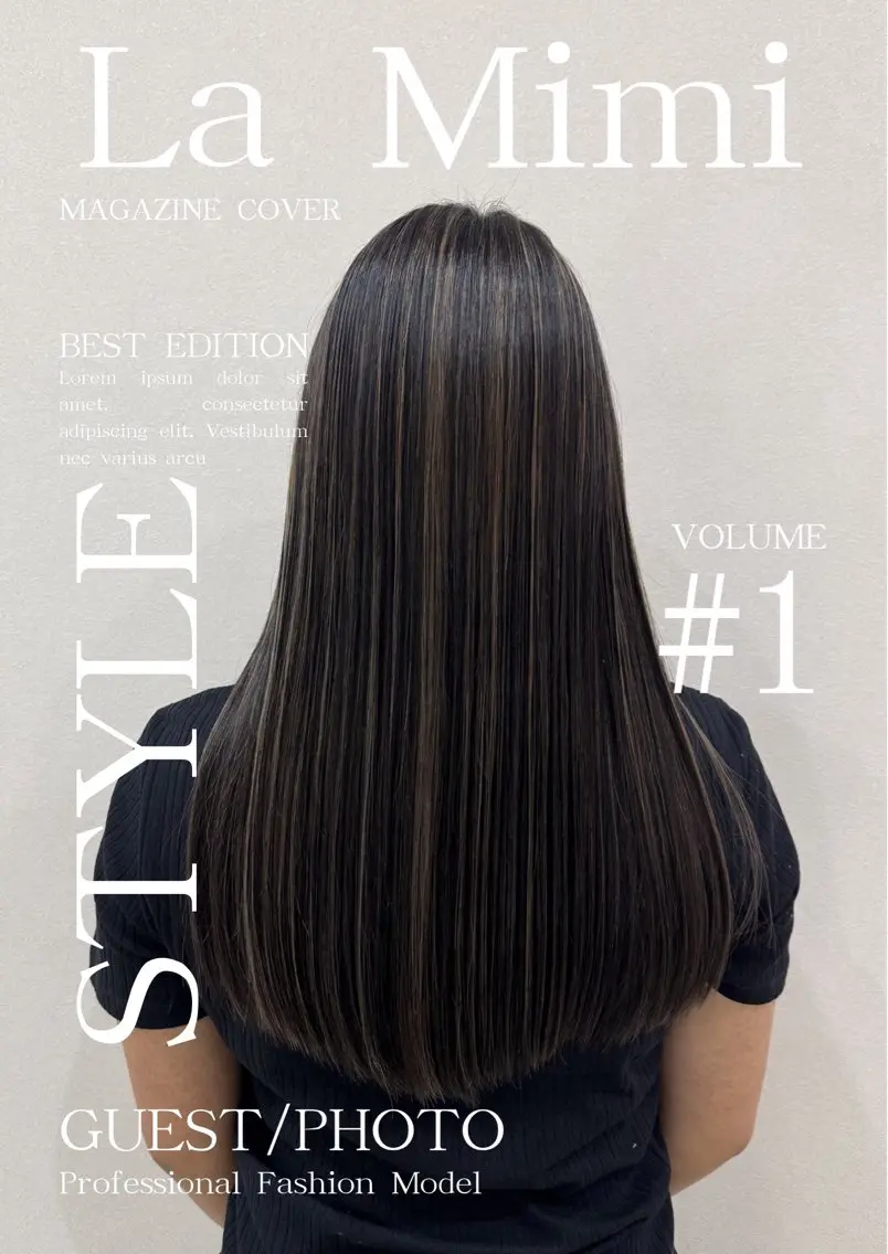 ロング カラー アッシュ バレイヤージュ ミストバング ブリーチ ケアブリーチ ヘアカラー 🫧La Mimi YUI🫧のヘアスタイル