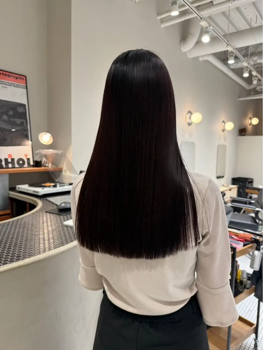 カラー ヘアカラー トリートメント DRIP 名古屋駅のヘアスタイル