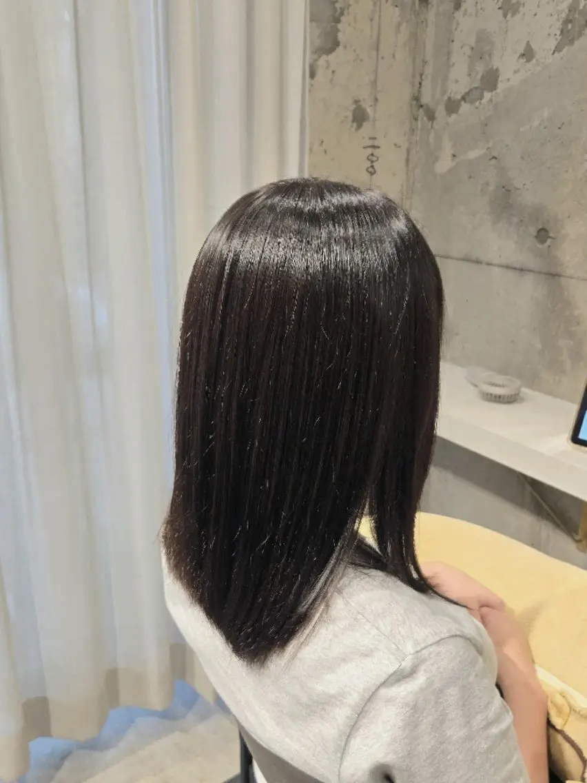 カラー ブラウンカラー ダークブラウン ヘアカラー SHOKO ／Belleのヘアスタイル