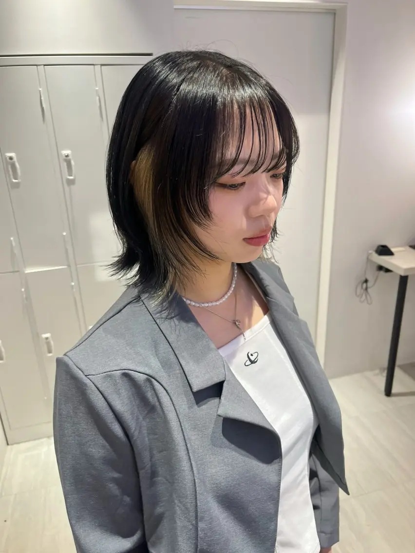 ミディアム ヘアカラー トリートメント akira iconのヘアスタイル