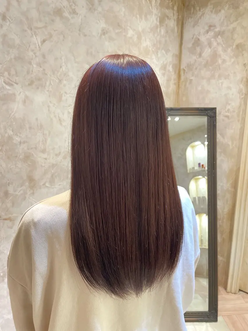 ロング カラー 肩上の長さお任せ☆ マンツーマン*小泉*のヘアスタイル