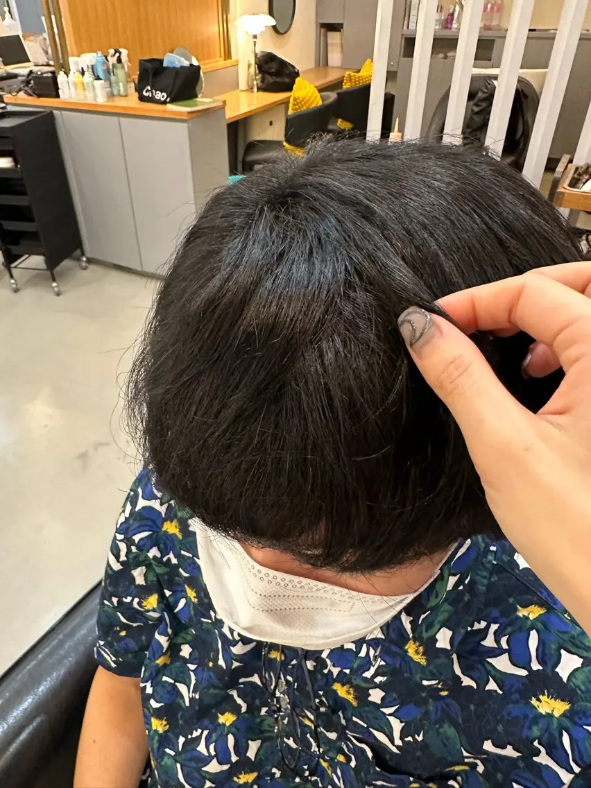 カラー 加藤 利奈のヘアスタイル