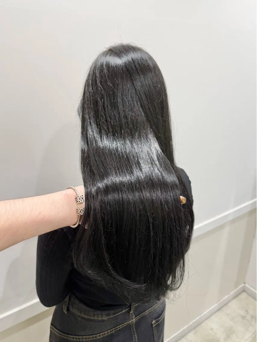 ロング 上品＆韓国風 🥀海心🥀のヘアスタイル