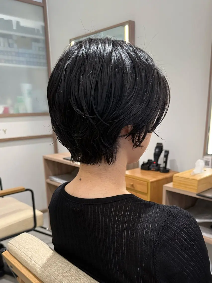 ショート パーマ 🐕🦺似合わせ 🐕🦺akariのヘアスタイル