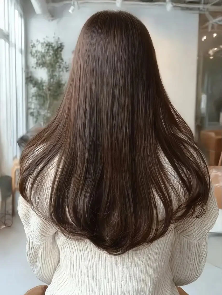 ロング カット ヘアカラー 瀧本 頼稀のヘアスタイル