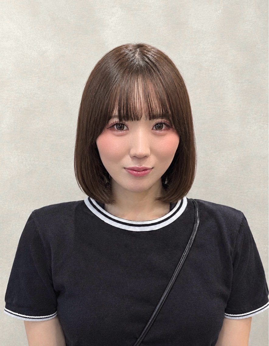 ショート カラー ブラウンカラー ヘアカラー 🤍艶モテカラー♡ ブラウン🤍Rimiのヘアスタイル