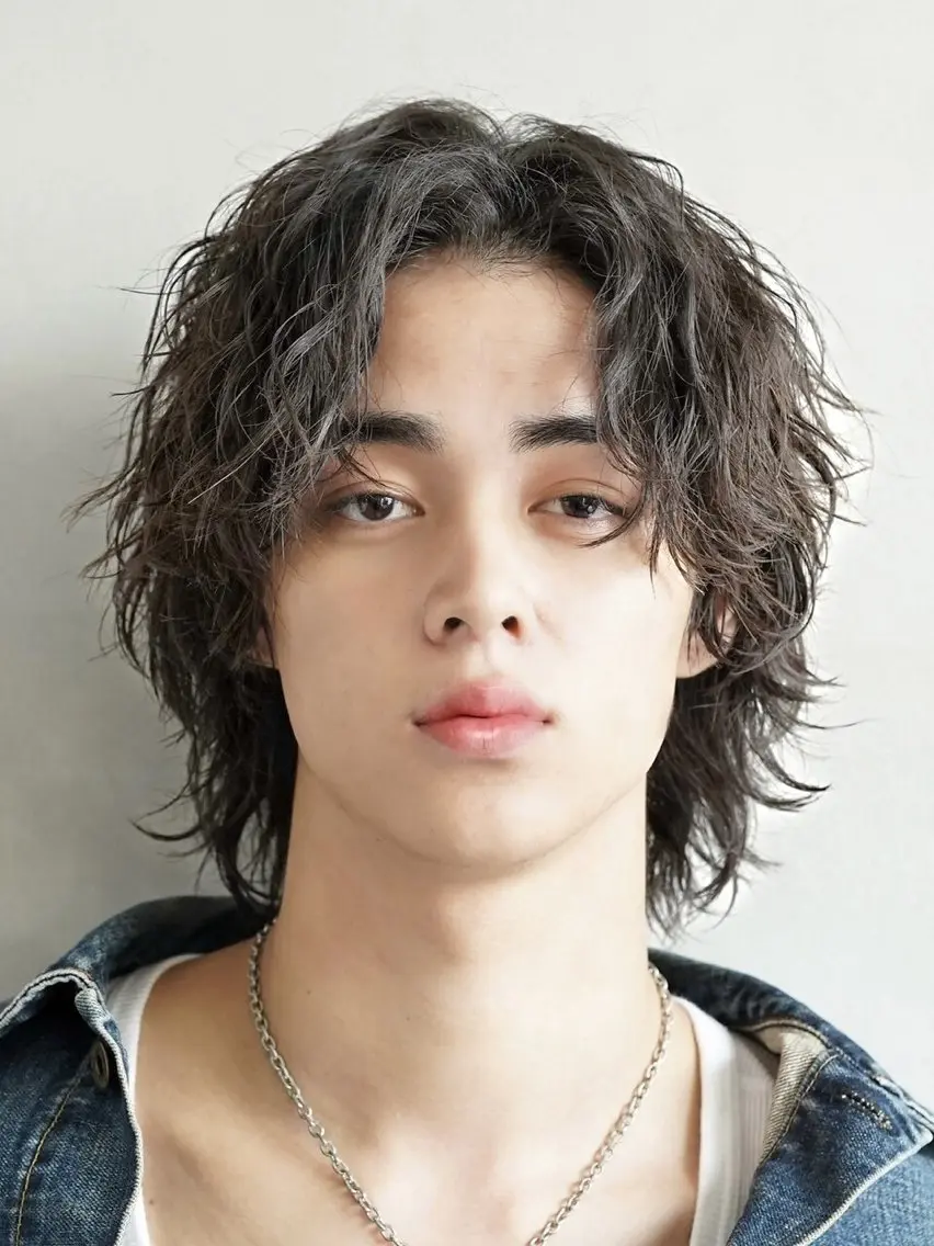 パーマ メンズ 安藤幹人 メンズパーマのヘアスタイル