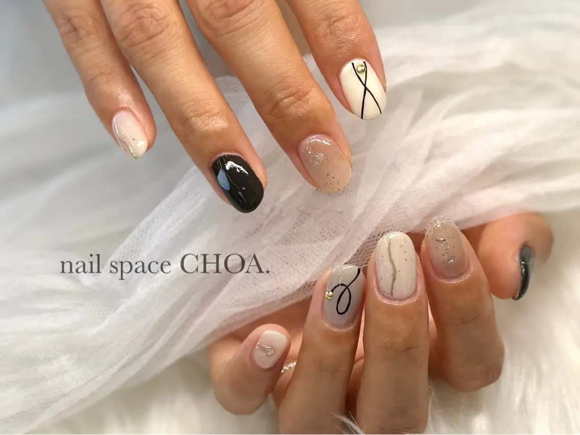 ネイル nail space choa.のネイルデザイン