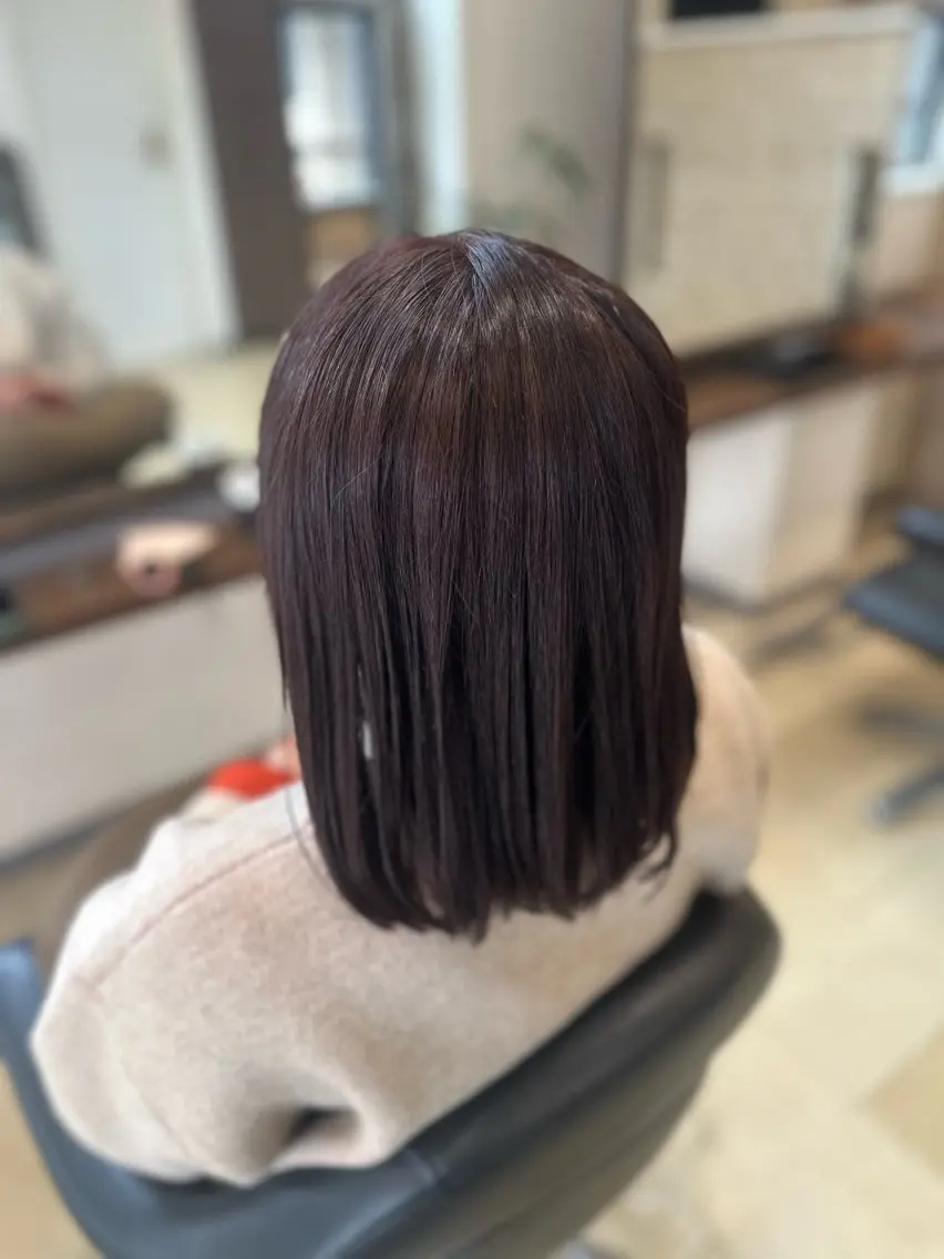 ミディアム カラー 🩷 YUMIのヘアスタイル