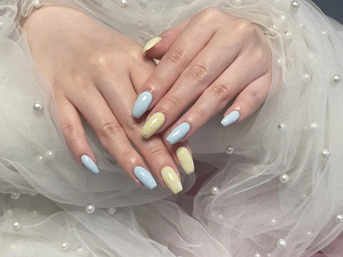 ネイル ハンドネイル 渋谷T&B ナサ ギ ロング無制限中✨のネイルデザイン