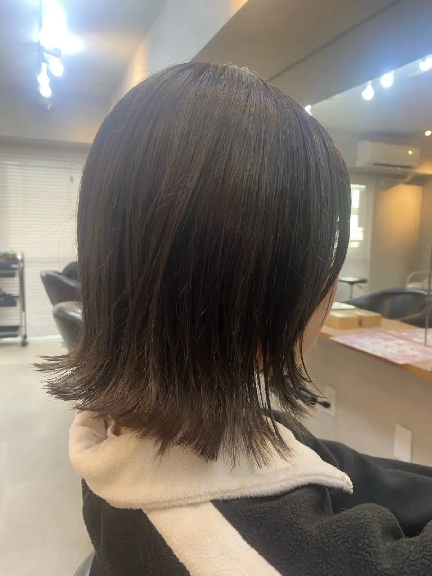 ショート カット ヘアカラー トリートメント 🫧透明感カラー🫧 佐野花苗[新宿]のヘアスタイル