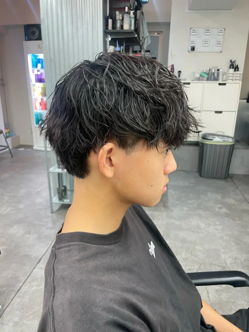 パーマ メンズ カット パーマ 町田エリアＮｏ．１/ パーマ特化/太田京希のヘアスタイル
