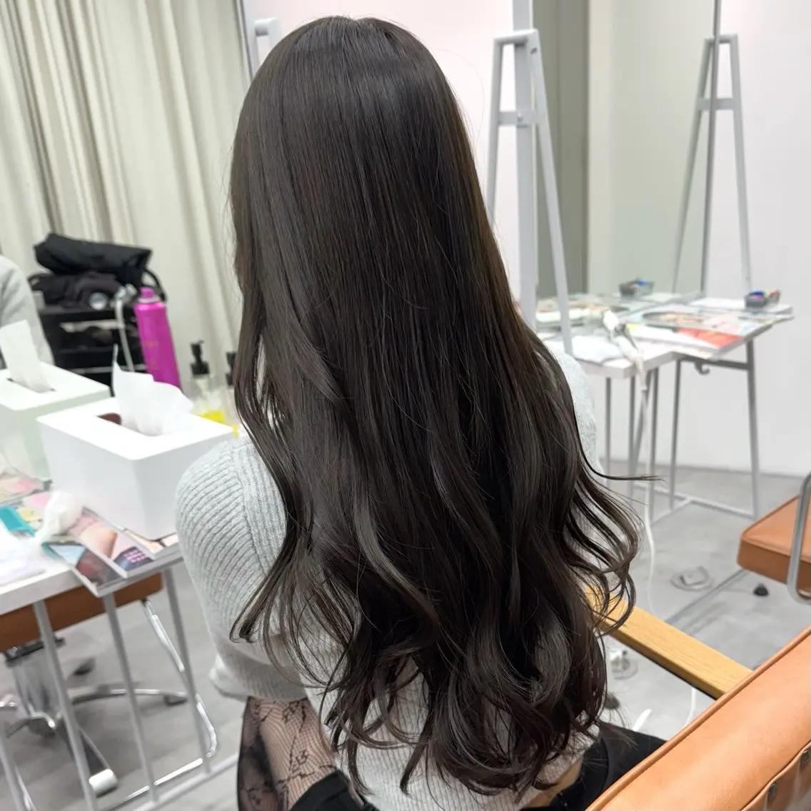 ロング カラー ヘアアレンジ ブリーチなしカラー /新百合ヶ丘/安形翔のヘアスタイル