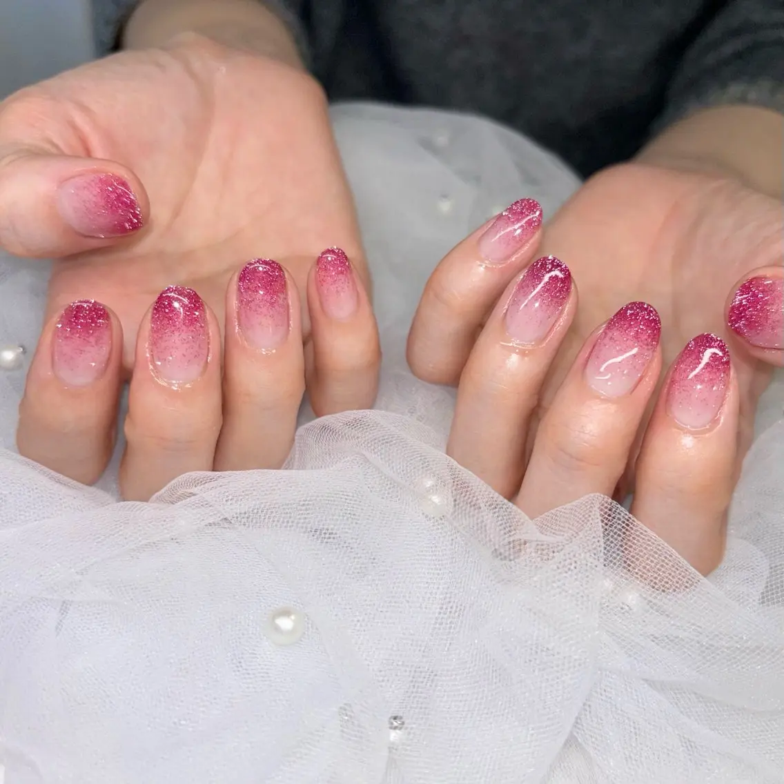 ネイル フラッシュネイル ハンドネイル 荒巻 めいのネイルデザイン