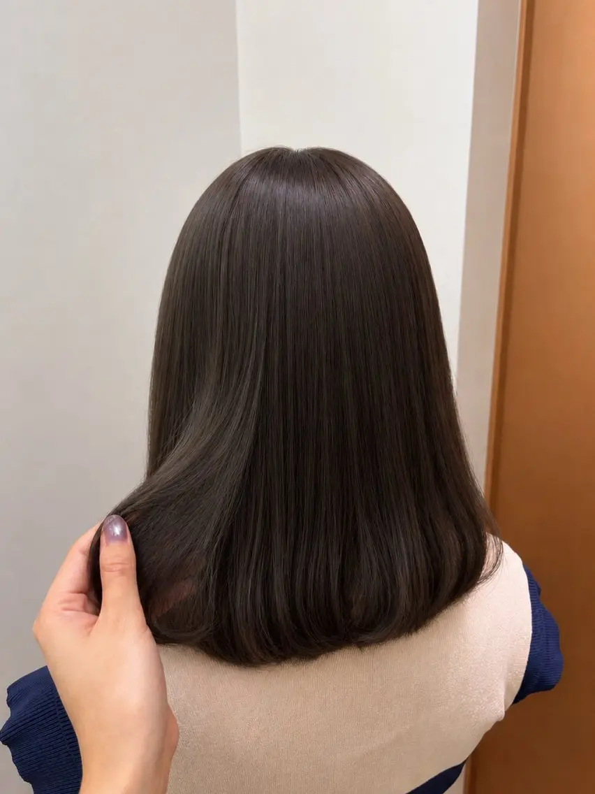 カラー オレンジ ヘアカラー こはる ／銀座美容室のヘアスタイル