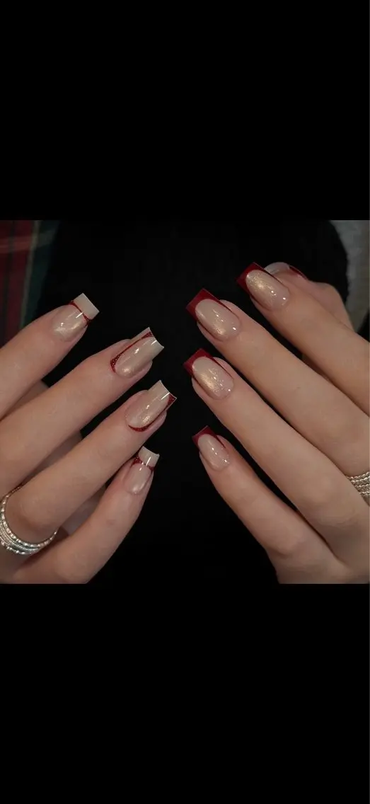 ネイル フットネイル フレンチネイル グラデーション 氷ネイル・うるうるネイル 韓国ネイル ハンドネイル Lynn_ Nailのネイルデザイン