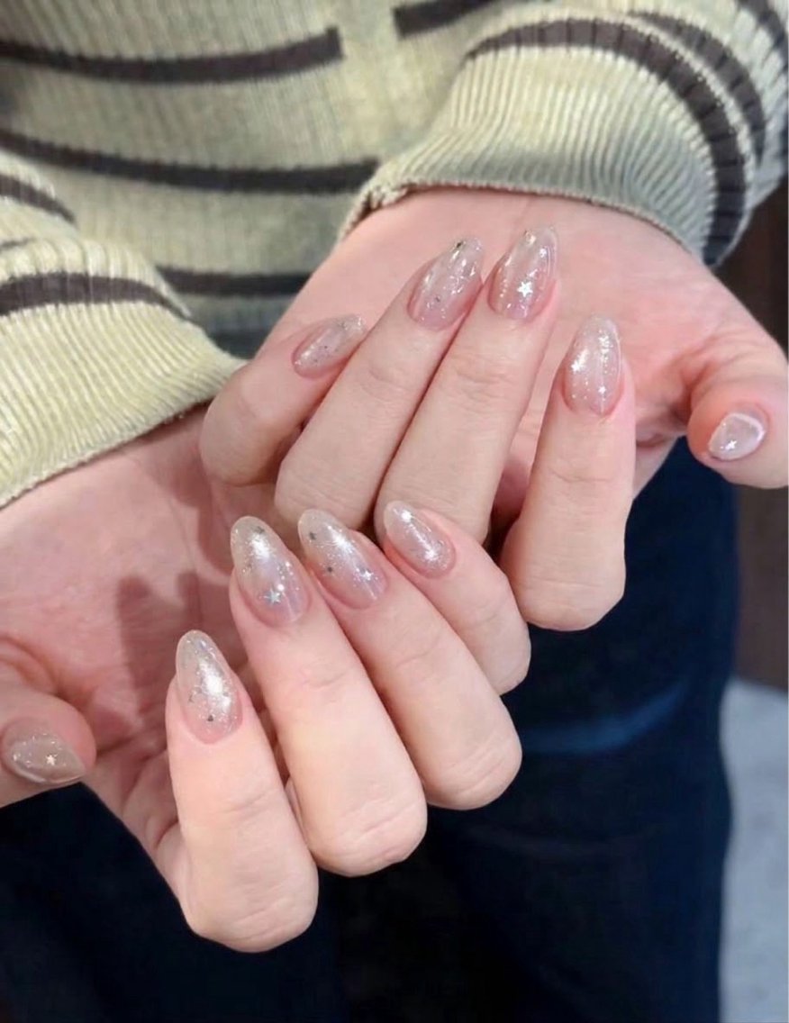 ネイル キラキラネイル 韓国ネイル ロングネイル スカルプネイル ストーンネイル ハンドネイル ハンドケア CHIBI NAIL SALON 船橋のネイルデザイン