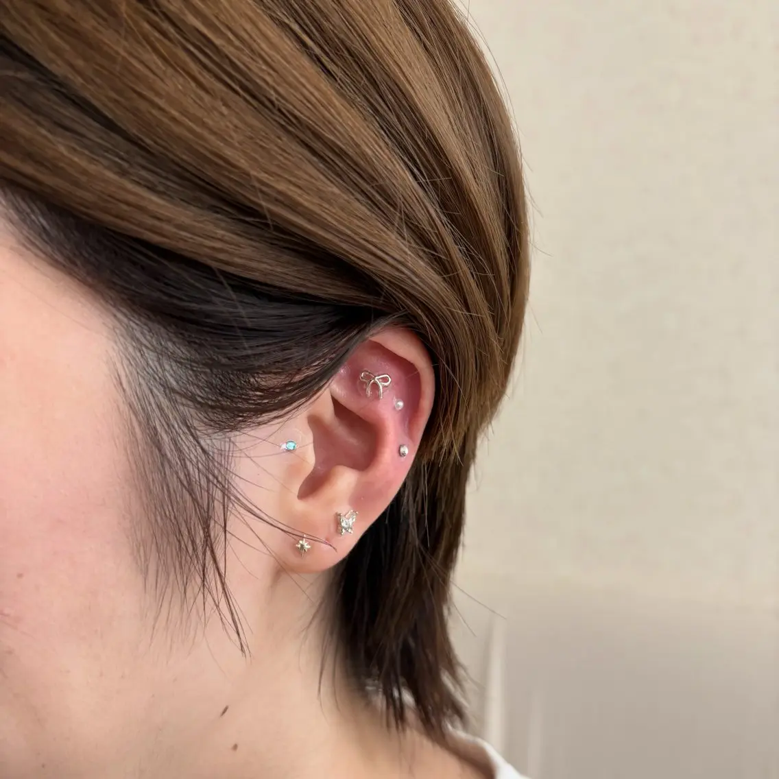 BASIC JEWELRY 10粒👂🏻の写真