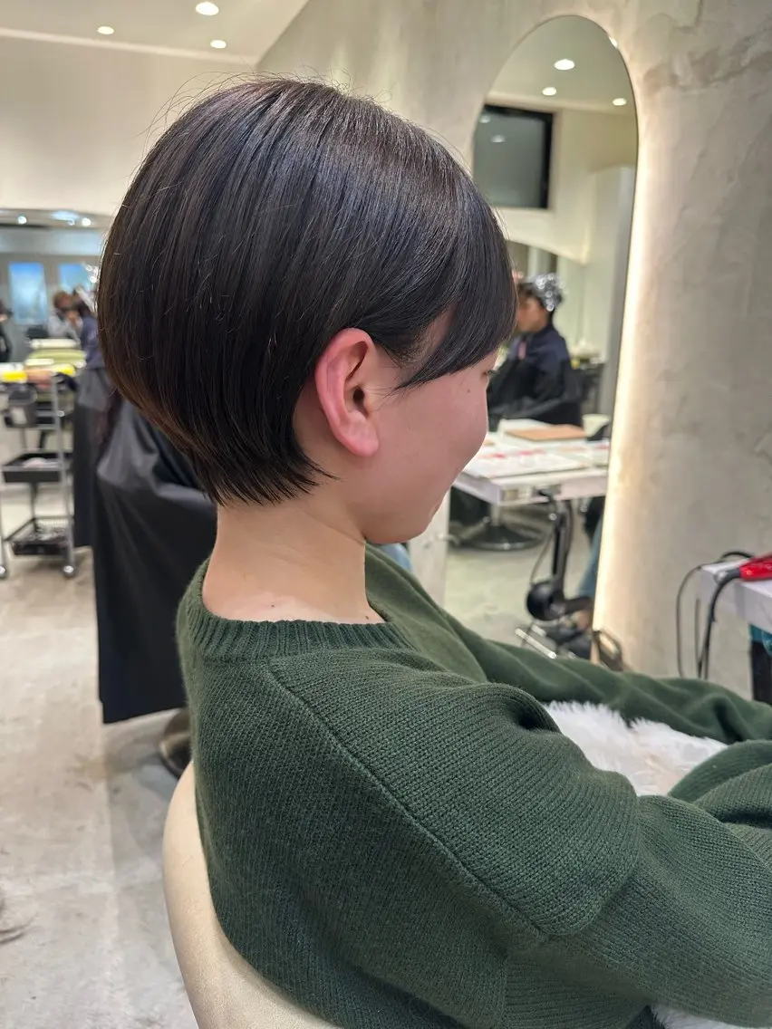 ショート カット ヘアカラー トリートメント 【店長】Lond山本 大輔のヘアスタイル