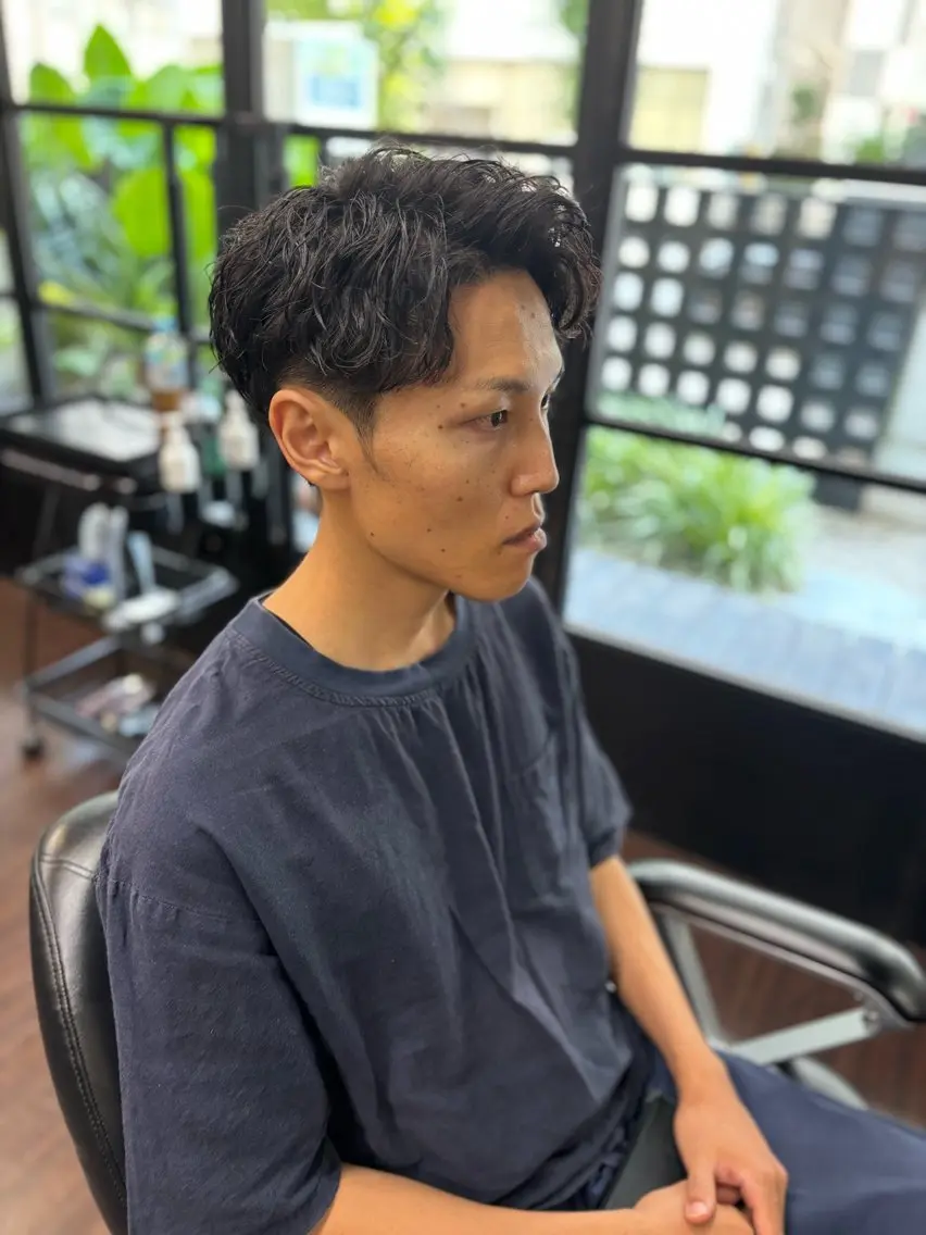ショート メンズ 則光 諒一のヘアスタイル