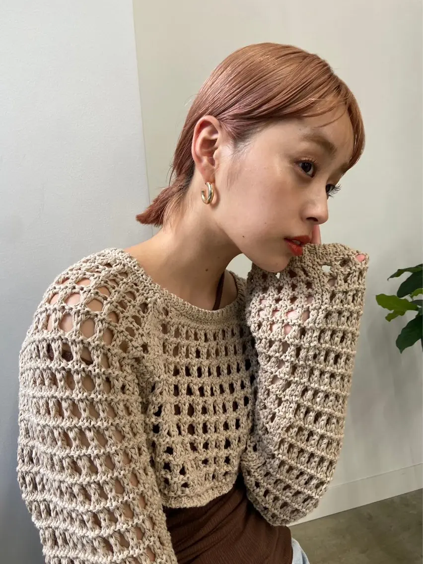 カラー ブリーチ ヘアカラー ＨＩ ROのヘアスタイル