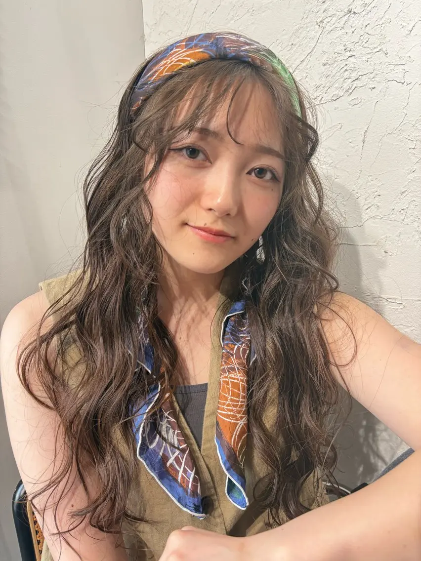 カラー ヘアカラー ミカミ モエ🐈‍⬛のヘアスタイル