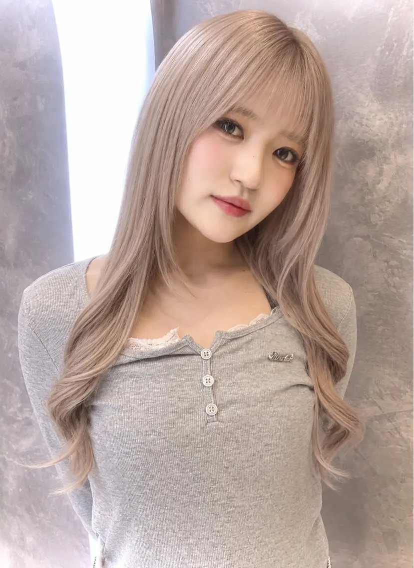コスパ神で韓国風ヘア🇰🇷巻けるシールエクステ/盛れたい子限定(48cm人毛or55cmタンパク質ファイバーmix)の写真